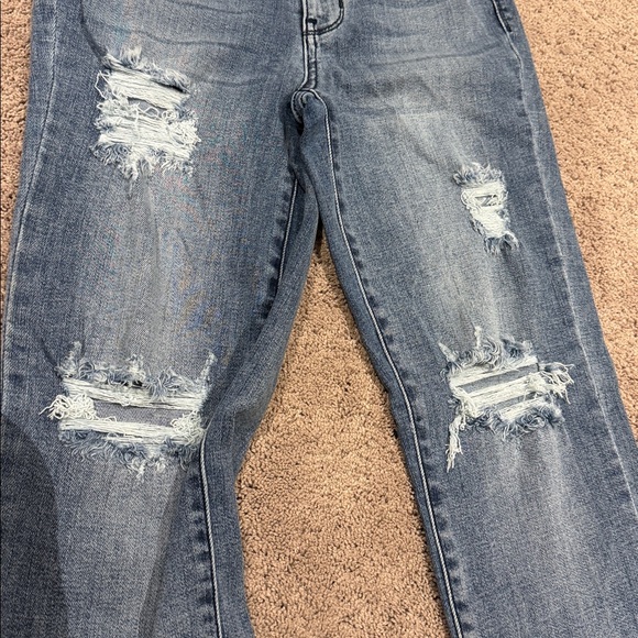 Judy blue isn’t she lovely straight leg denim stretchy nwt 3/26 - Picture 7 of 8